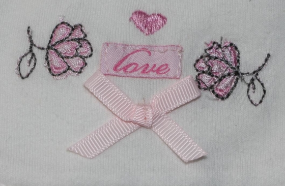Breathable Baby Clothes Gift 3 Piece Newborn Outfits Heat Transfer 3D Printing