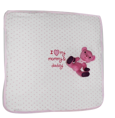Le bébé mou simple d'hiver de fille de couverture nouveau-née faite sur commande de bébé couvre confortable